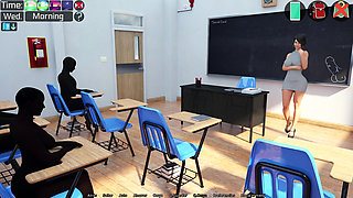 Teacher Interested in BDSM wets her so wet that someone dominates her AMAZING - milfy city 7