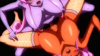 Crazy fantasy, mystery anime movie with uncensored anal,