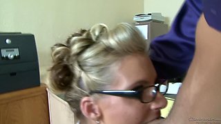 Forbidden Office Heat with Phoenix Marie's Busty Power