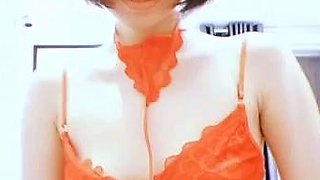 POV close up asian gf blowjob