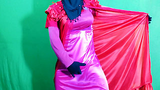 Romantic video of a beautiful local housewife