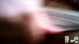 Hot Russian Brunette Grustina Nectaria Masturbates in Socks - Amateur Chat Sex