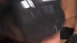 Anna's Mouth and Hands in Rubber Gloves Make Me Relax