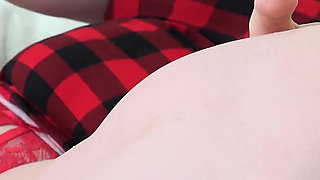 Solo Playtime on the Bed