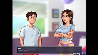 Summertime Saga Stepsister Treats Her Stepbrother Like Her Husband