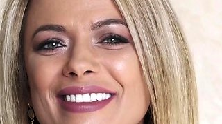 Shalina Devine's Intense Hardcore Casting with Explosive