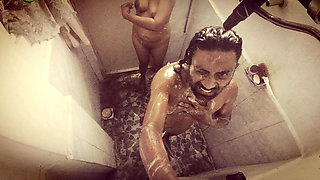 Stepdaughter in Law Begging for Stepfather in Law's Milk, Husband Working