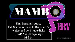 Slim Brazilian Cutie, Gih Spanic Returns To Brazilian & Welcomed