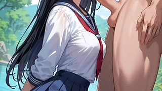 Hentai anime - Beautiful girl wants to fuck for the first time and loves it