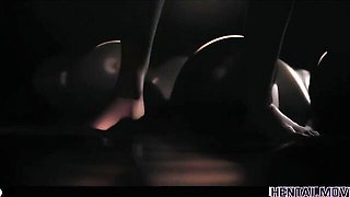 Adorable Ai's cartoon animated sex