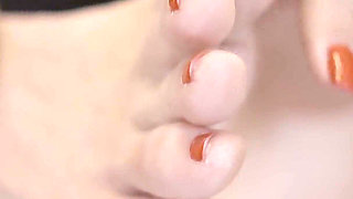 Blonde MILF Teases with Her Perfect Feet