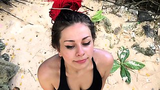 ❤️Hot workout on Island
