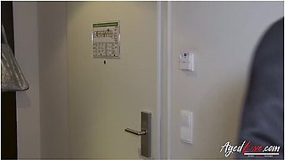 Busty Blonde Mature Lacey Starr Seduces Handy Guy For Hardcore Action