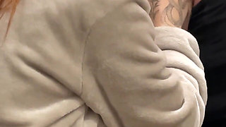 18 Year Old High School Girl Makes Her Step Bro Cum Twice Before Their Parents Get Home!!!