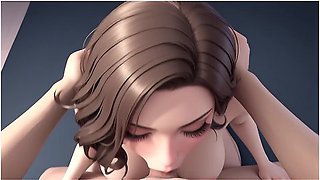Ai Generated Busty Brunette Bombshell Gets Fucked
