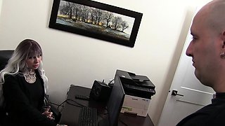 He Always Wanted An Office Job - Femdom