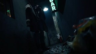 Vampire Seductresses: Blonde and Brunette Lesbians in