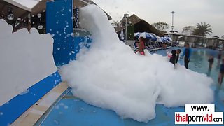 Petite amateur porn Thai teenager dildoed herself