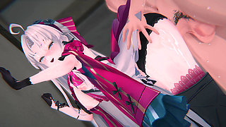 =Wuthering Waves= Carlotta's "MAFIA SCANDAL": Anal, Bound Heiress, POV Sandwich DP & Double (4K)