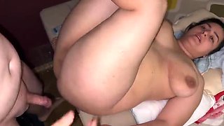 LOLATHESTAR Gets Stuffed Hard in Missionary by Cheating Husband - Real Amateur Cumshot