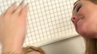 Blonde Babe Devours Partner's Big Cock in Passionate Play