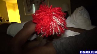 Bugatti Bubblez's Ebony Passion Sparks Wild Old Man Heat