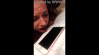 She Ditches Phone and Gets Revenge with Interracial Creampie