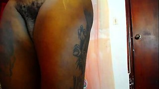 Big tits tranny fucking tied up guy in bedroom