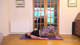 Auntjudys - Workout Time with Chubby MILF Ruby Cattrall