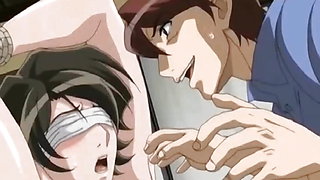 Anime brunette gets gangbanged.Yummy sex🫦