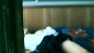 Amateur asian toyer toying at home