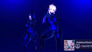 mmd r18 MISTER YELAN genshin impact HAKU ASS kancolle kantai cosplay want to fuck hard ai 3d hentai