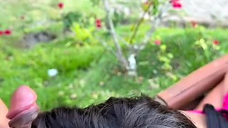 Karlyane Menezes Outdoors Blowjob And Doggy Fuck Onlyfans
