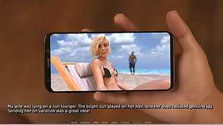 My Hotwife - Gameplay - Roleplay - Vacation - Wife Takes BBC in Beach