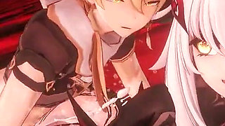 Genshin Impact - Ronova and Anastasya Passionate Sex - 3D Hentai Animations