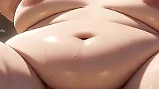 SSBBW in Bondage Covered in Food - Humiliated & Extremely Horny