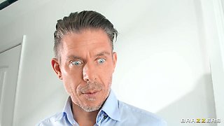 Don't You Dare Ignore My Ass With Adriana Chechik, Mick Blue, Steve Holmes - Brazzers