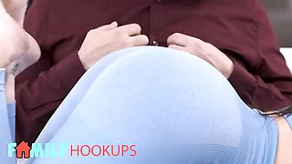 Hd smut with delicate Aubree Valentine from Family Hookups