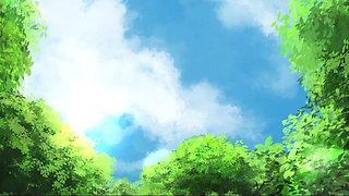 Nagi San PAWG Big Natural Titted Brunette Fucked Hard in the Forest (Cartoon Sex)