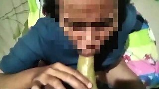 Asian MILF Babang Endut Masturbates and Fucks in Doggy Style