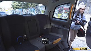 Faux cab sexy film college girl makes her highly own sex tape with a taxi driver