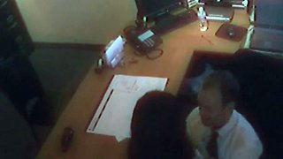 Office whore takes hard cock