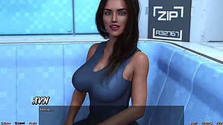Stranded in Space - Indian MILF with Big Tits Moans While Getting a Massage