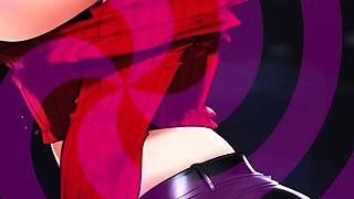 Hentai chick enjoys anal sex at the gym