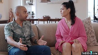Asian Wedding Planner Pounded By A Couple - Oliver Davis, Ember Snow And Dana Vespoli