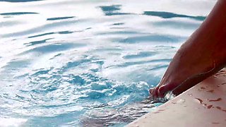 Summer porn movie with one sensual blonde Goddess