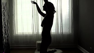 Teen Girl Solo Masturbation and Striptease 24