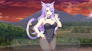 Kiara's wild My Ara Ara adventure episode with a neko girl