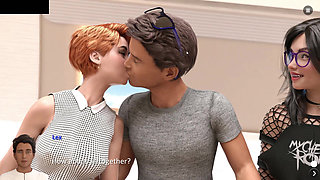 The Spellbook Corruption Plane Threesome Sex - 3D Animated Porn Game #16