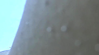 Flashing My Pussy in Front of a Student in Public Swimming Pool and Helps Me Masturbate - It's Very Risky with People Near